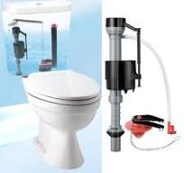Válvula de enchimento de vaso sanitário, fácil instalação, sem vazamento,  boa vedação, volume de descarga ajustável, kit de substituição