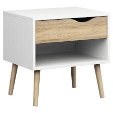 Tvilum Diana 1 Drawer Nightstand Oak Walmart Com In 2020 Drawer Nightstand Tvilum Oak Nightstand
