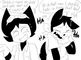 Bendy And Boris The Quest For The Ink Machine Comic Bendy And Boris The Quest For The Ink Machine Bendy And The Ink Machine Ink Disney Fan Art
