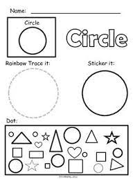 Super Simple Math Shape Worksheets 2d Shapes No Prep Shapes Worksheets Shapes Preschool Kindergarten Math Activities