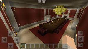 My Mansion Minecraft Main Dining Hall Minecraft Interior Minecraft Creations Minecraft Architecture