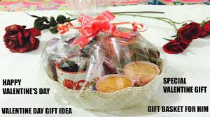 Your boyfriend is like your world and he loves you like anything. How To Make Gift Basket For Birthday 4 Him Valentine S Day Gift Idea Gift Basket For Him Ft Namrata Youtube