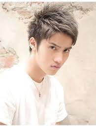 メンズ人気no2ソフトツーブロック ショートレイヤー シルバー l016488314 フェリーチェ felice のヘアカタログ ホットペッパービューティー アジアの男性のヘアスタイル メンズヘアカット 髪型 メンズ