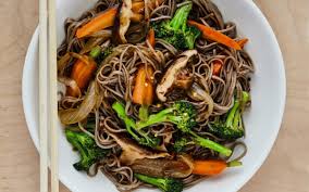 5 Spice Stir Fried Soba Noodles Vegan Soba Noodles Spice Recipes Vegetarian Dishes