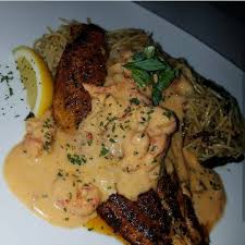 Blackened Louisiana Catfish Creamy Crawfish Sauce Garlic Butter Pasta 14 00 Tomorrow Catfish Recipes Crawfish Recipes Cream Sauce Recipes