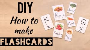 A typical flash card consists of two parts: Diy Flashcards Vegetables And Fruits Homeschooling Series How To Make Flashcard At Home Youtube