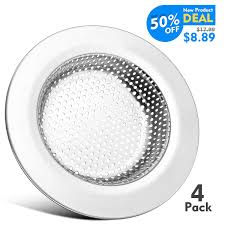 packs kitchen sink drain strainer