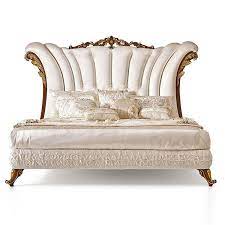 Bedroom Furniture Indonesia Fabric Doubled Bed With Upholstered Headboard Luxury Bedroom Furnit White Upholstered Bed Luxury Bedroom Furniture Upholstered Beds