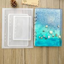 Silicone Mold Notebook Cover Resin Mold Molds Silicone Molds Epoxy Diy Pendant Jewelry Making Craft Moulds Jewelry Diy Supplies Resin Crafts Tutorial Diy Resin Crafts Epoxy Resin Crafts