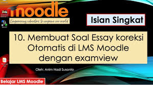 Sebutkan 5 macam media / layanan di internet untuk marketing online ? 10 Membuat Soal Akm Essay Koreksi Otomatis Di Lms Moodle Dengan Examview Youtube