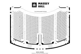 seating map massey hall