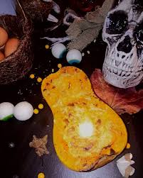 Recette Butternut Gratine Une Belle Facon De Feter Les Morts A La Veille De La Toussaint Moins Courant En France Mais Tellement Appreciable Painting Art