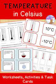 Use These Temperature Worksheets Task Cards Recording Booklet Word Wall Words And A Match G Math Activities Elementary Free Math Lessons Ontario Curriculum