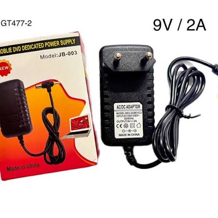 MOBLIE DVD DEDICATED POWER SUPPLY MODELO : JB-003  9V. Y 5V.