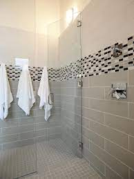 Therefore, the type of bathroom tile ideas that you use will affect the nuance and atmosphere in that bathroom. Hgtv Dream Home 2011 Master Bathroom Bathroom Shower Design Gray Shower Tile Master Bathroom Shower