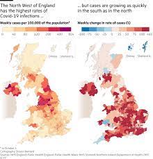 Only one area now shows on the government dashboard map in today's update, out of 72 official cluster areas in cornwall. Uk Prime Minister Seeks Friends In The North To Tackle Covid Financial Times