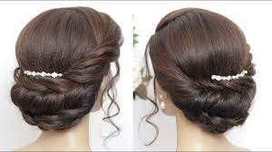 Bridal Prom Updo For Long Hair Tutorial Elegant Formal Hairstyles Youtube Long Hair Tutorial Long Hair Updo Hair Updos Tutorials