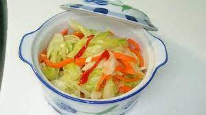 Resep Acar Kubis Bhau Chay Oleh Mia Shary Recipe Resep Masakan Makanan Memasak