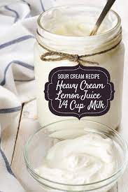 Homemade Sour Cream Recipe 3 Ingredients Video Sour Cream Recipes Homemade Sour Cream Homemade Sour Cream Recipe