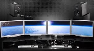 How to connect two monitors to one pc : Multi Monitor Wikipedia