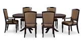 Thoreaux 7-Piece Dining Room Set - Dark Cherry Leons