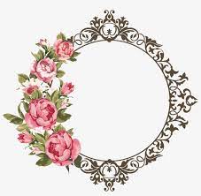 Download Arte Digital Flower Frame Png Rose Frame Clip Art Moldura Arabesco Floral Png Png Image For Free Search Arabesco Floral Png Floral Arabesco Png