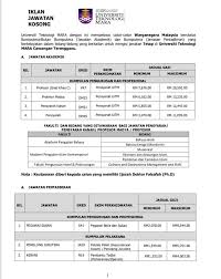 Check spelling or type a new query. Iklan Jawatan Universiti Teknologi Mara Media Rasmi Facebook