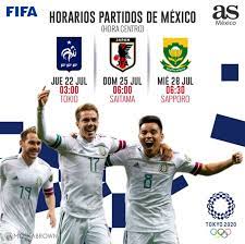 Tudn tiene un sitio especial para darte a conocer toda la información, resultados, medallero, actividad de mexicanos porque a #tokiovamoscontodo | tudn Que Dias Y En Que Horario Jugara Mexico En Tokio 2020 As Com