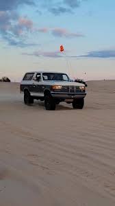 #fordfriday with @sean.swigert running his stage 4 Bronco at Silver Lake  sand dunes! , This weekend is the Bronco Takeover at Silver Lake sand  dunes. They are raffling off a bunch of our parts, stop ...