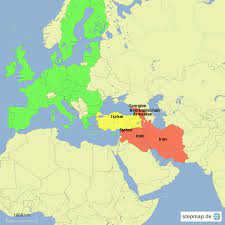 Vintage karte türkei in europa karte, türkei in asien palästina karte 1886 antike karte pazifik inseln karte, urlaub geschenk für paar. Stepmap Europa Bei Beitritt Der Turkei Landkarte Fur Turkei