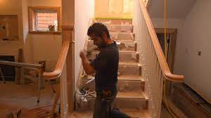 Installing The Handrail And Pickets From Amber Stairs Episode 203 Hardcore Renos Youtube