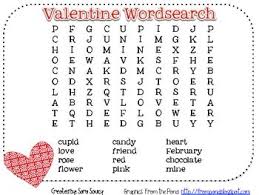 A Thanksgiving Feast Of The Senses Valentines Word Search Valentines Day Words Valentine Words