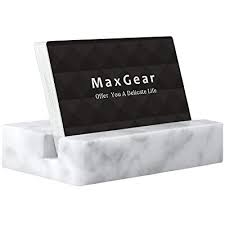 Desktop business card holder plan we are offering you several business card holder plans. Buy Maxgear Business Card Holder For Desk Marble Business Card Display Holders Desktop Business Cards Holder Stand Desk Card Display Holder For Home And Office 4 X 2 X 0 8 Inches White