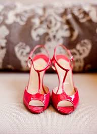 Candy Apple Red Heels Would Look So Flirty Under A White Wedding Dress Shoes Photo By Lisa Lefkowitz Wedding Shoes Red Shoes Red Wedding Shoes