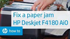In the results, choose the best match for your pc and operating. Fixing A Paper Jam Hp Deskjet F4180 All In One Printer Hp Youtube