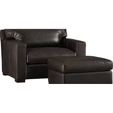 Post your items for free. Crate Barrel Axis Ii Oversized Leather Chair Ottoman Aptdeco