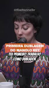 Assim como em todas as profissões, os dubladores vão aperfeiçoando suas  habilidades ao longo dos anos🎙️E não foi diferente com um dos maiores  nomes da dublagem brasileira, @Manolo Rey 🎬 A ...