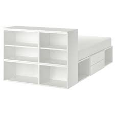 Platsa Bettgestell Mit 2 Schubladen Weiss Fonnes Ikea Osterreich Ikea Bettgestelle Ikea Bett Bettgestell