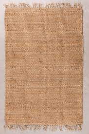 From old high german teppih, tepich, teppech; Teppich Calmah Aus Naturhanf Sklum