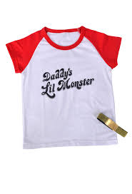 Textilmaterial 100% polyester kostüm nur im geschäft erhältlich, anprobieren gerne möglich! Harley Quinn Kostum Superheldin Cosplay Kinder T Shirt In Top Qualitat