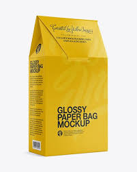 Download Glossy Paper Box Mockup Half Side View In Box Mockups On Yellow Images Object Mockups Mockup Free Psd Free Packaging Mockup Box Mockup PSD Mockup Templates