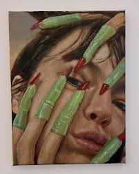 ISSY WOOD: WET RECKLESS @michaelwernergallery @isywod #painting