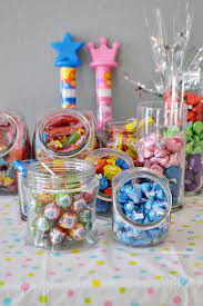 These would be great for any type of party. How To Make A Birthday Party Candy Buffet About A Mom