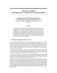 Machine Learning The High Interest Credit Card Of Technical Debt Machine Learning Technical Debt Learning
