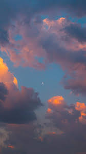 See more ideas about sky aesthetic, aesthetic wallpapers, aesthetic pictures. Crescent Moon In The Sky Wallpaper Iphone Android Background Followme Night Sky Wallpaper Sky Aesthetic Cloud Wallpaper