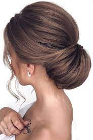 48 Perfect Bridesmaid Hairstyles Ideas Wedding Forward Hair Styles Bridesmaid Updo Loose Wedding Hair