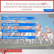 Have fun making trivia questions about swimming and swimmers. Which Team Name Was Not A Nickname Of The Nebraska Huskers Triviatuesday Trivia Tuesday Team Names Trivia