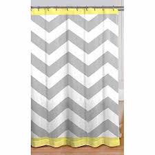 Mainstays Yellow Chevron Shower Curtain 1 Each Walmart Com Chevron Shower Curtain Yellow Shower Curtains Fabric Shower Curtains