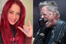 شاكيرا إيزابيل مبارك ريبول )‎‎; Pop Singer Shakira Posts About Listening To Metallica