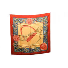 Последние твиты от celine (@celineofficial). Foulard Celine Mors Etrier Carre 90 Cm En Soie